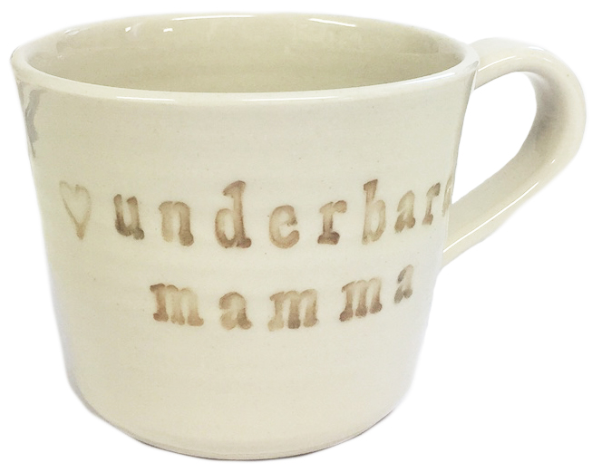 Mugg Underbara Mamma från Puss Puss Company